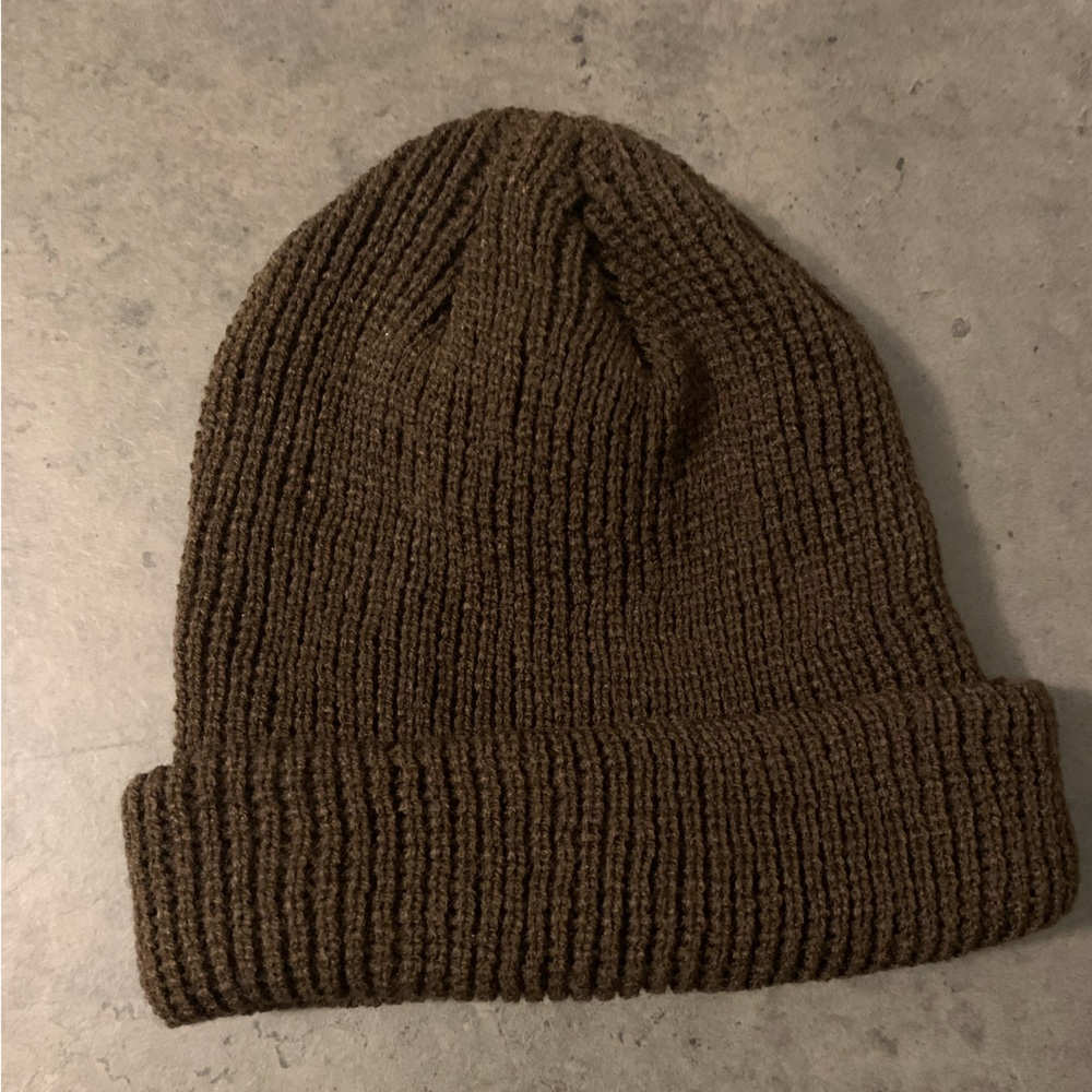 Brown beanie